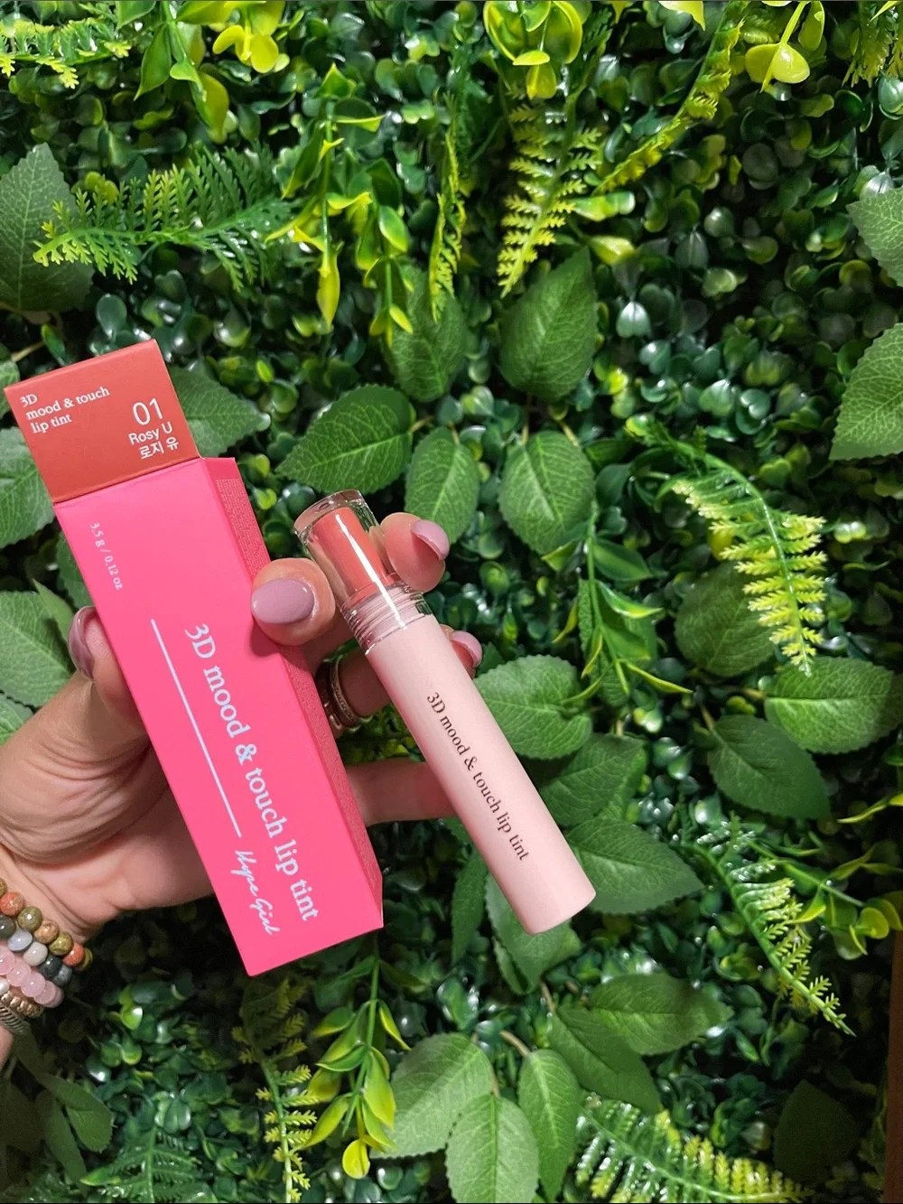 Hope Girl 3D Mood & Touch Lip Tint - 01 Rosy U